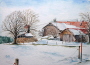 Allg�uer Winterlandschaft  K�nigsried bei Bidingen