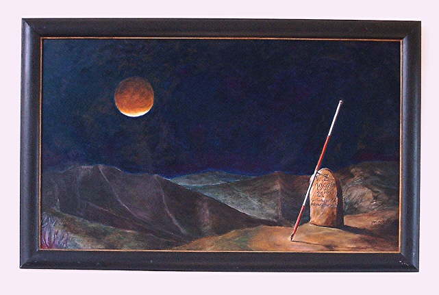 Letzte romantische Mondfinsternis vor dem Jahr 2000
